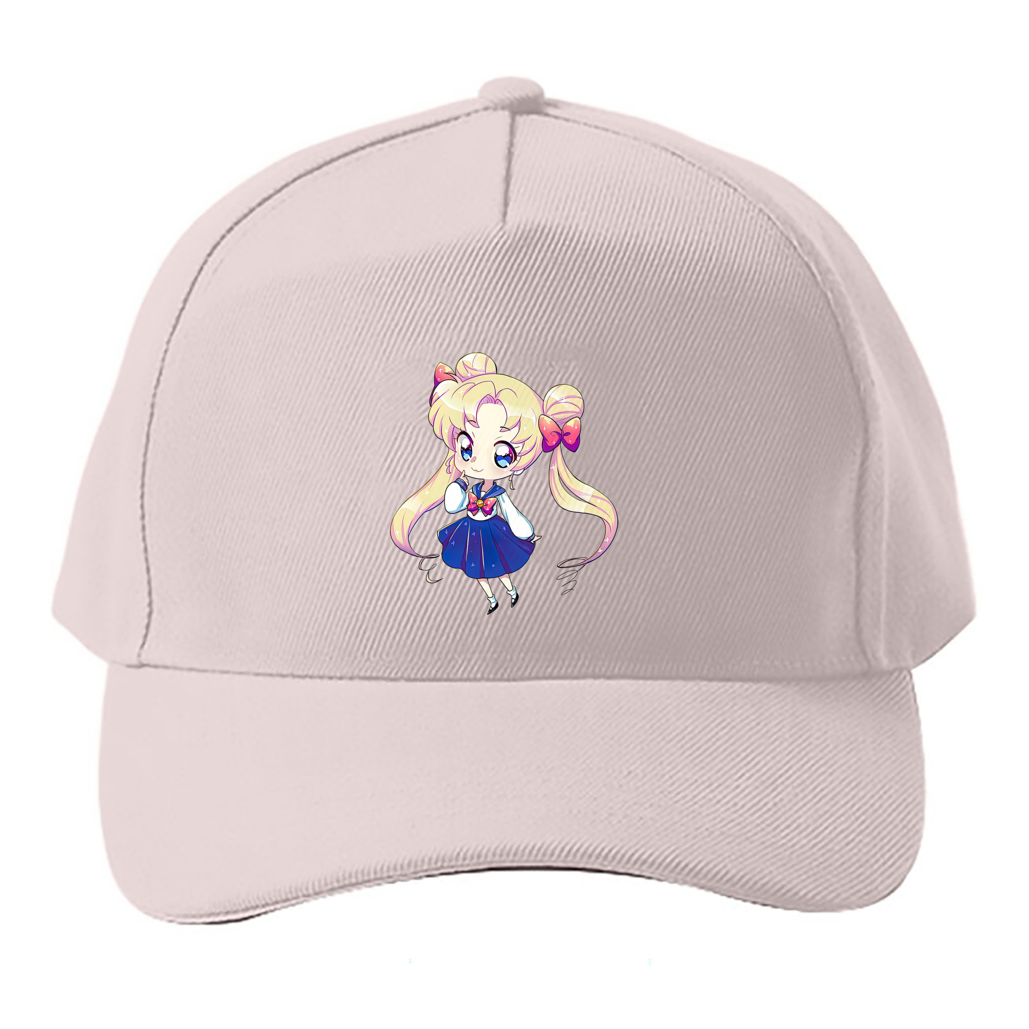 （画像用） 美少女戦士セーラームーン 月野 うさぎ つきの うさぎ Sailor Moon Tsukino Usagi ベースボールキャップ 綿100％ 男女兼用 帽子 スポーツ